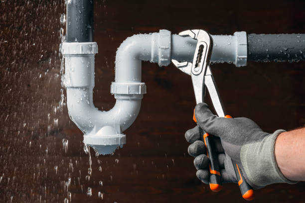 Professional Drain Cleaning technician working in Sherman, IL